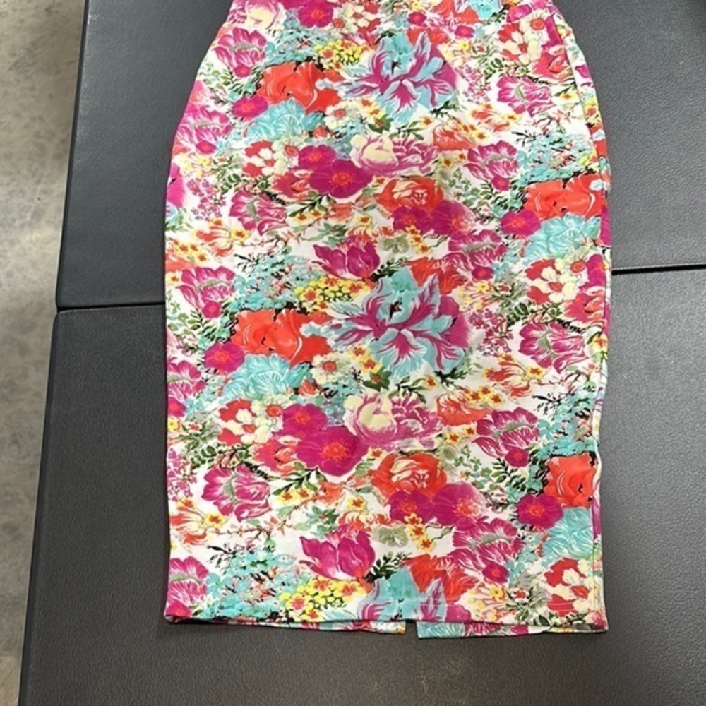 Gianni Bini Floral pencil Midi Skirt - Multicolor